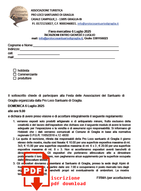 Graglia Carnevale 2025